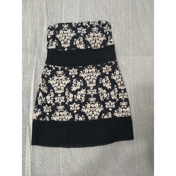 Coco Rave Strapless Floral Mini Dress Md Sexy Boho Cottage Core - Picture 2 of 11